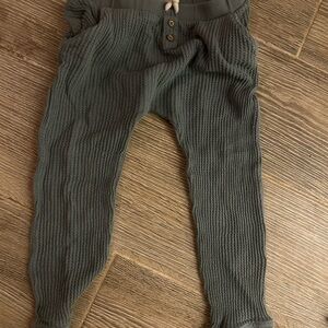 Jamie Kay Olive Ribbed Jogger Pants
